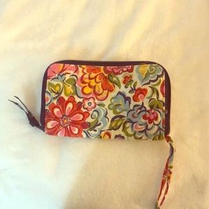Vera Bradley wristlet in Hope Garden